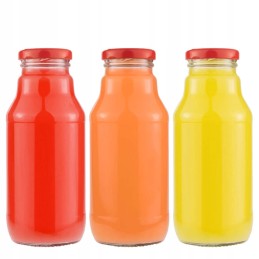 100x kubus sulčių buteliukai 330ml su dangteliu