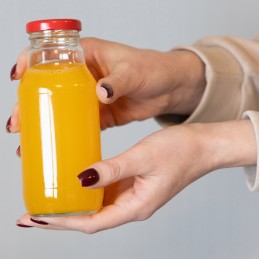 100x kubus sulčių buteliukai 330ml su dangteliu