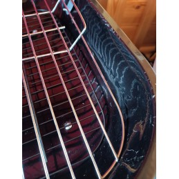 Didelė sodo grilis ant ratų su priedų dangteliu