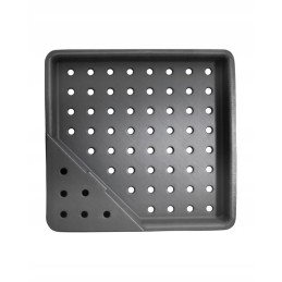 Napoleono ketaus grilio padėklas, skirtas anglims ir grilio rūkymui