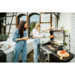 Aukščiausios kokybės nerūdijančio plieno kepsninių galų kepsninės priedų rinkinys