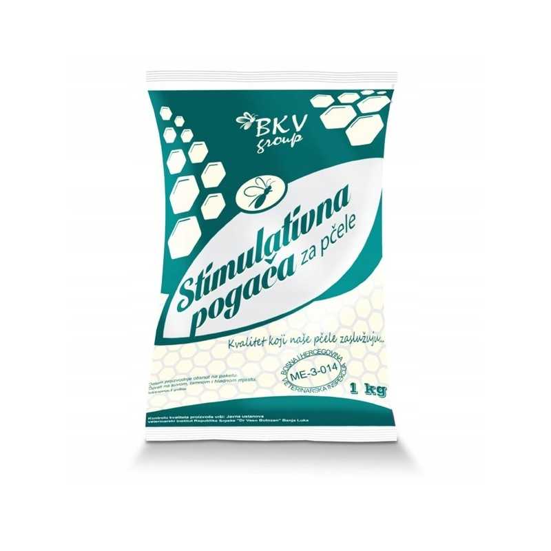 BKV bičių maisto pyragas su baltymais 15 x 1kg