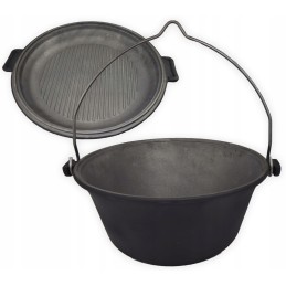 Ketaus puodas + keptuvė (2in1)