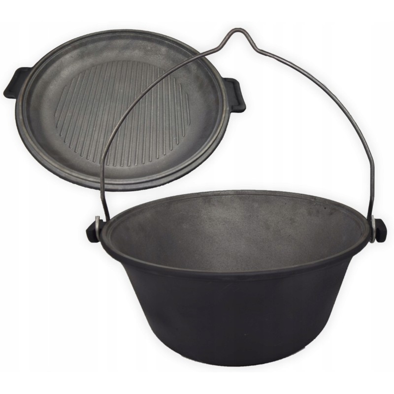 Ketaus puodas + keptuvė (2in1)