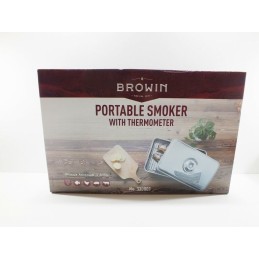 Balkoninė rūkykla su termometru