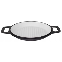 Medžioklinis katilas kepsniams 8l, ketaus, emaliuotas, mk204, Rossner grilis