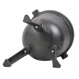 Emaliuotas ketaus katilas, 8 litrų, virš ugnies