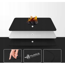 Fireproof mat under