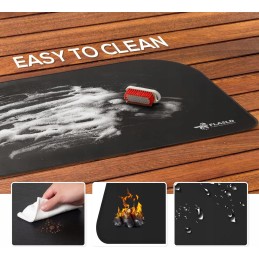 Fireproof mat under