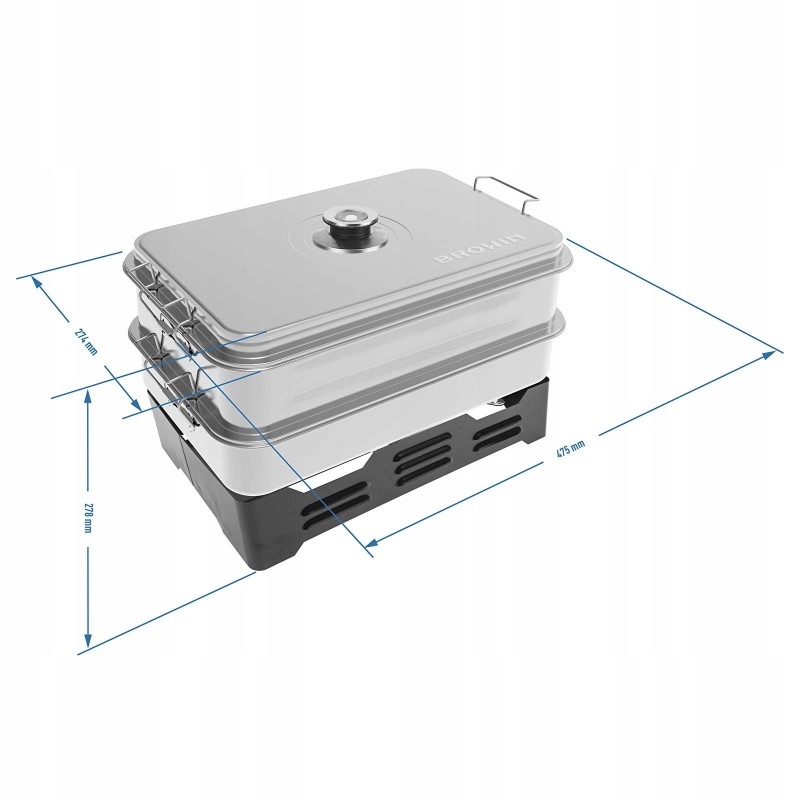 Balkoninė rūkykla su reguliuojama talpa browin 330007