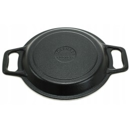 Medžioklinis virdulys 8 l, emaliuotas ugnies puodas, emaliuota grilio keptuvė