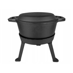 Ketaus virdulys 8l su grilio dangteliu