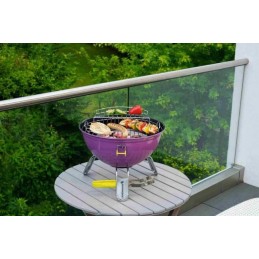 Landmann sferinės anglies kepsninės Piccolino Lavender 31378