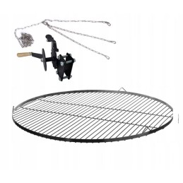 Nerūdijančio plieno grotelės, 80 cm, ritininės grotelės