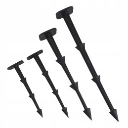 100vnt kaiščiai agrotekstilei 12cm agrotekstilės inkariniai kaiščiai agrotekstilei