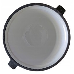 Emaliuotas puodas, 8l, ketaus medžioklės puodas kepsniams