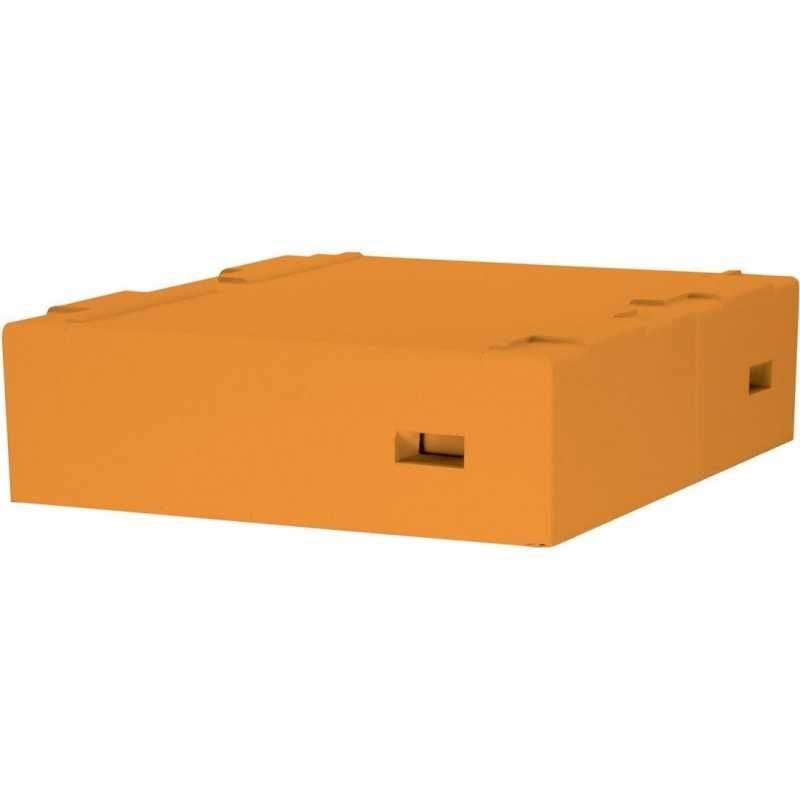 Aukštas stogelis su ventiliacija, dd, ln, ap, wl, 12 rėmų. , oranžinė - premium