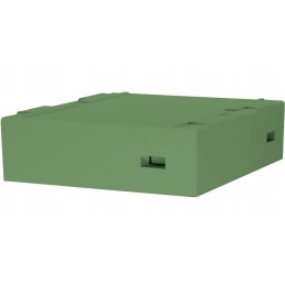 Aukštas stogelis su ventiliacija, dd, ln, ap, wl, 12 rėmų. , celadon - premium
