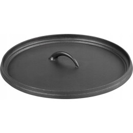 Puodo komplektas, ketaus troškintuvas, 10 litrų, ketaus dangtis, dangtelis