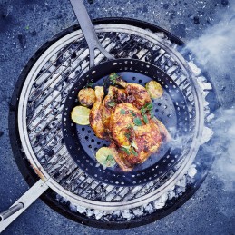 BK keptuvė, grilio padėklas, anglinis plienas, 30 cm