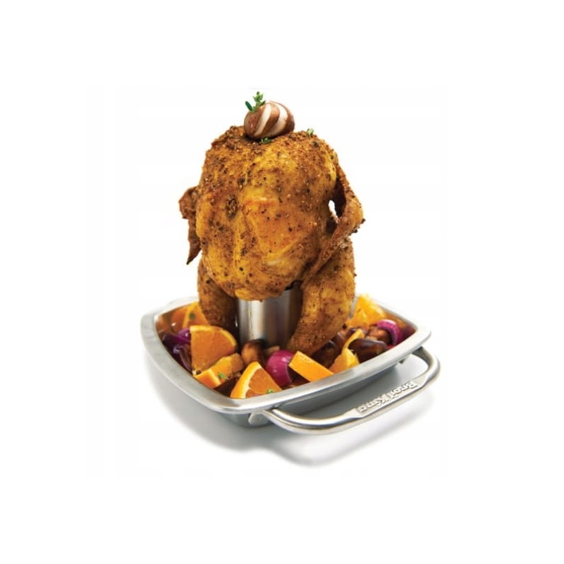 Broil King 69133 vištienos stovas su kepimo skarda