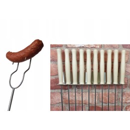 Šakės dydis 115cm, židinys, 10 vnt., nerūdijančio plieno rankena