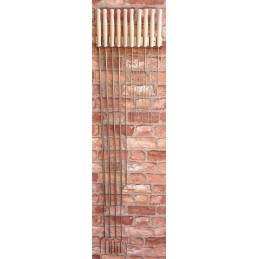 Wz šakės 100cm židinys 10vnt, nerūdijančio plieno rankena