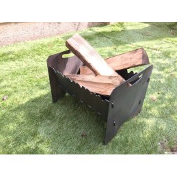 ⭐⭐Mangalo anglies grilis, sulankstomas nešiojamas metalinis 1 mm⭐⭐