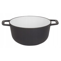 Medžioklinis katilas kepsniams 8l, ketaus, emaliuotas, mk304, Rossner grilis