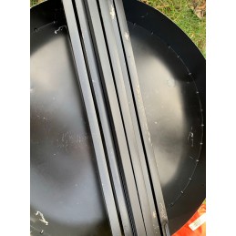 ⭐ Sodo kepsninė su anglimis, stabilus trikojis, 2 viename laužavietė ⭐