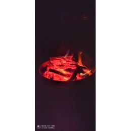 ⭐ Sodo kepsninė su anglimis, stabilus trikojis, 2 viename laužavietė ⭐