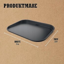 Ninja xskgridplteuk plokščia malkinės ugnies plokštė, suderinama su elektros tinklu