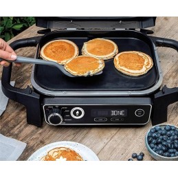 Ninja xskgridplteuk plokščia malkinės ugnies plokštė, suderinama su elektros tinklu