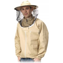 Beekeeper's zip-up sweatshirt with hat size 3xl