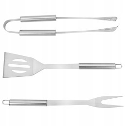 Nerūdijančio plieno grotelių rinkinys su graviravimu