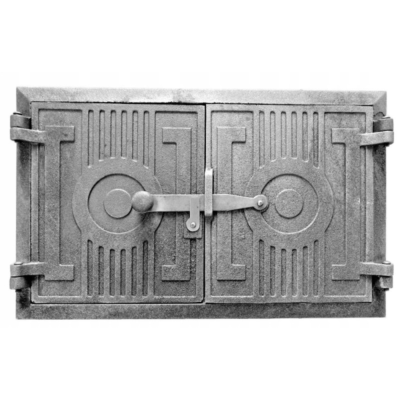 Ketaus durys, stačiakampės,