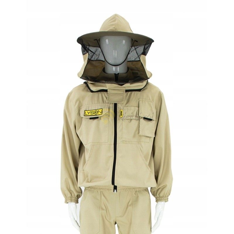 Beekeeping zip-up sweatshirt with hat m classi
