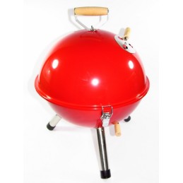 Nešiojami nedideli turistinio sodo anglių griliai su dangteliu