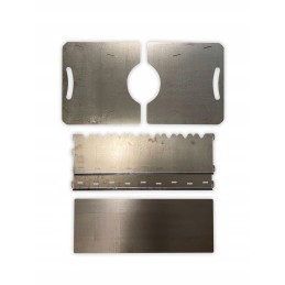 ⭐⭐Mangalo anglies grilis, sulankstomas nešiojamas metalinis 1 mm⭐⭐