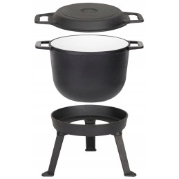 Ketaus grilio medžioklinis puodas mg429 mg429