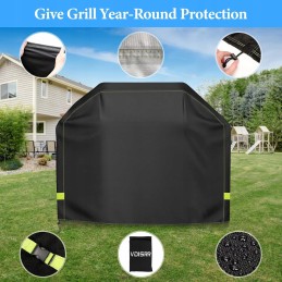 Sodo grilio dangtis vandeniui atsparus oxford 100x60x110 cm UV apsauga