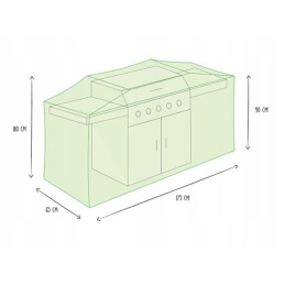 Užvalkalas sodo griliui 175 cm