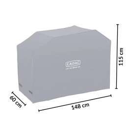 Cadac dangtis 3 degiklių dienovidinių pramoginių grotelių