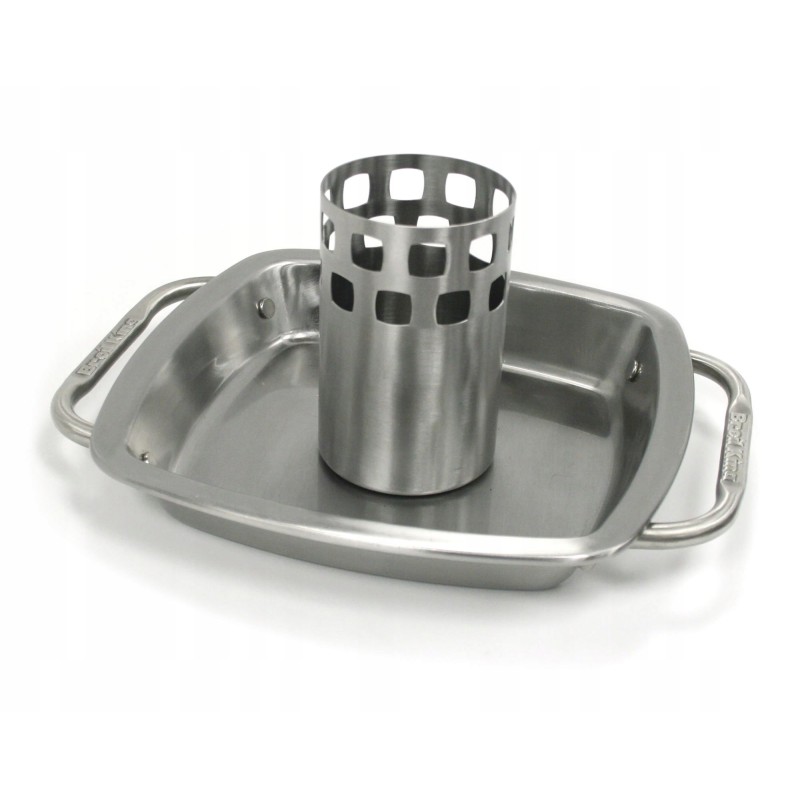 Broil king vištienos stovas su kepimo skarda