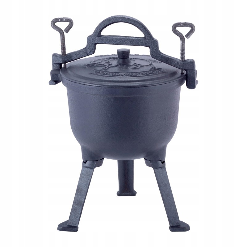 4l medžioklės puodas su marmuro danga