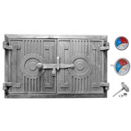 Ketaus durys, stačiakampės,