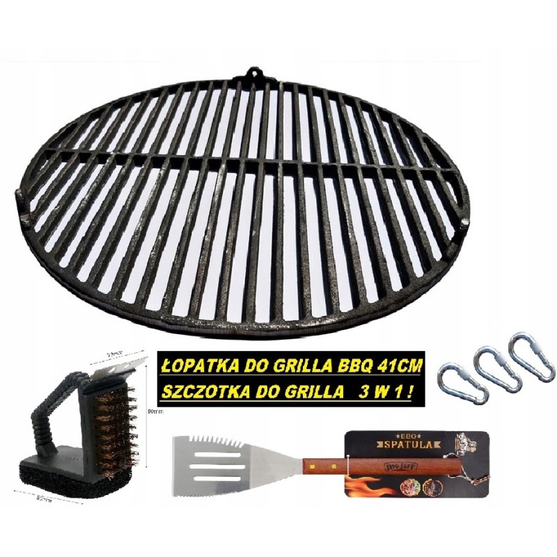 Ketaus grotelės, pagamintos Lenkijos liejykloje. grotelės tinka trikojams, patraukiamiems grandinėle ir pan.