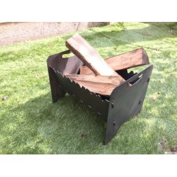 ⭐⭐Mangalo anglies grilis, sulankstomas nešiojamas metalinis 1 mm⭐⭐