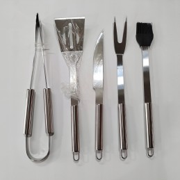 Aukščiausios kokybės priedai BBQ grilio įrankiai lagaminas tėvo dienai