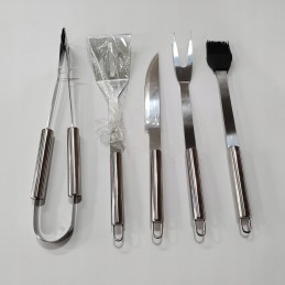 Aukščiausios kokybės priedai BBQ grilio įrankiai lagaminas tėvo dienai